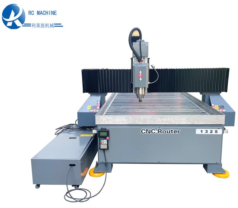 RC1325T cnc router with water tank and roller