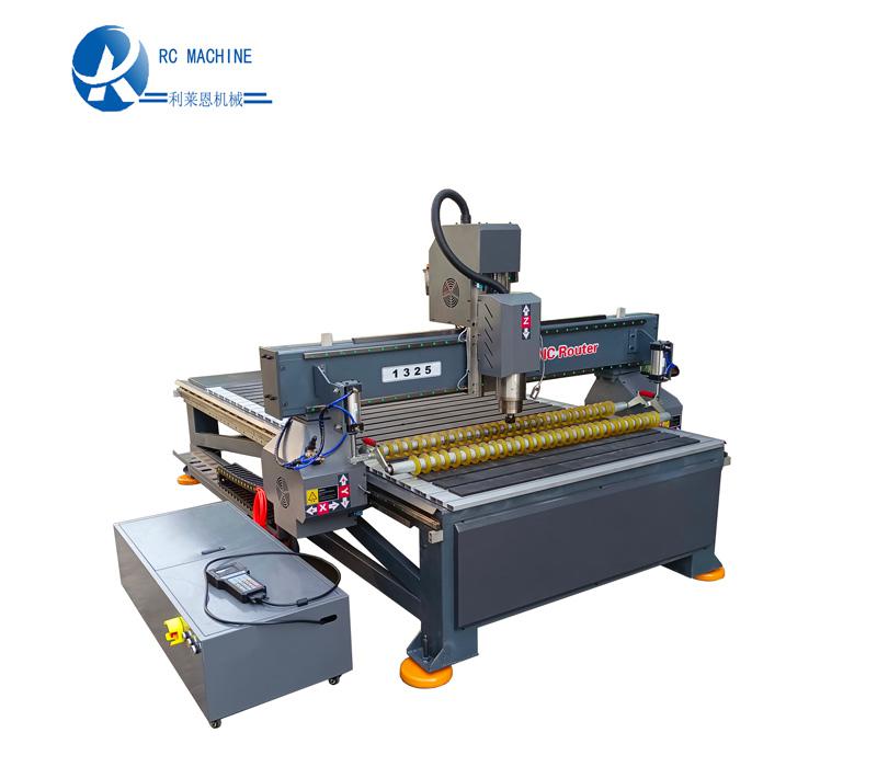 RC1325R cnc router with roller press